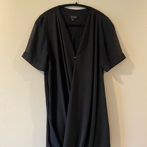 TOPSHOP Sheath Black Dress Size US 2 UK 6 EUR 34.